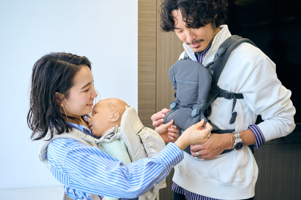 UNITED ARROWS BABY 温まれ CARRIER ON 抱っこ紐