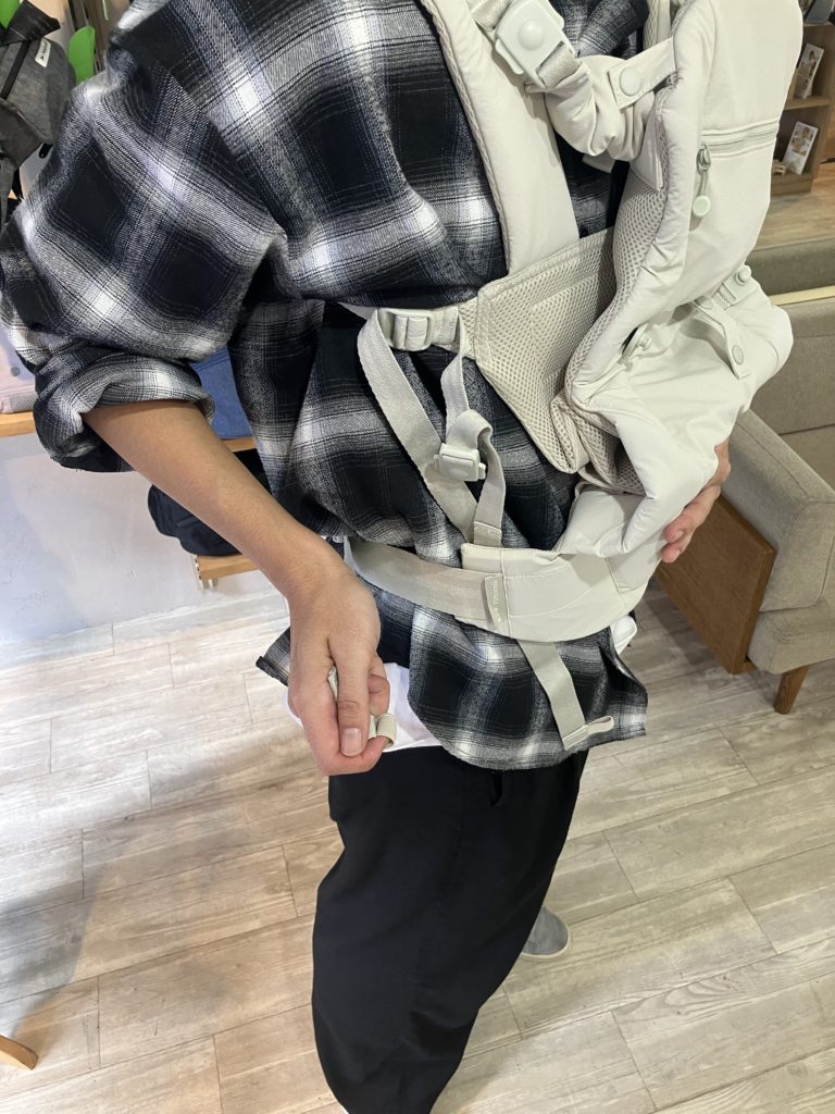 グリーンレーベル リラクシングとコラボレーションした抱っこひも 購入 
